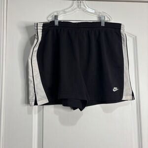 Nike Vintage Black Athletic Shorts Size XL